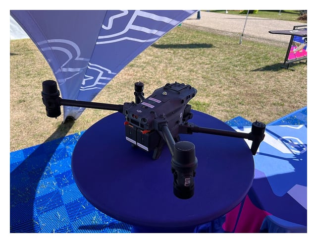 DJI Matrice 30T, складений