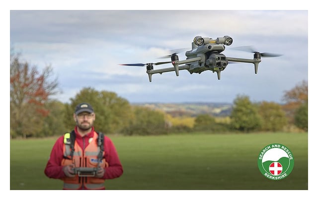 DJI Matrice 4T / 4E, складений