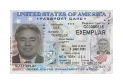 Паспортна картка США (Passport Card)
