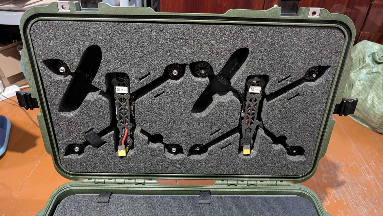 Drone case foam inserts — photo 6